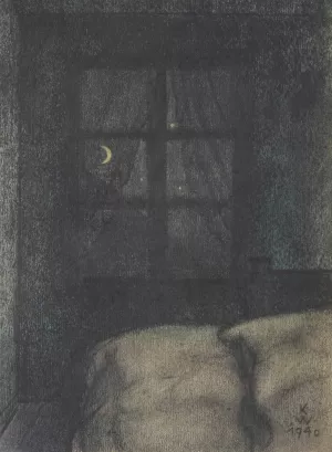 Erinnerung An by Karl Wiener Oil Painting