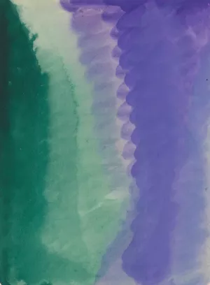 Farbstudien, 10 Blatter IX by Karl Wiener Oil Painting