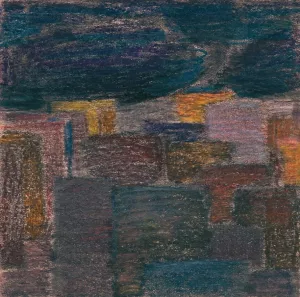 Gewitter by Karl Wiener Oil Painting