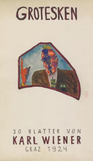 Grotesken, 30 Blatter, Graz Oil painting by Karl Wiener