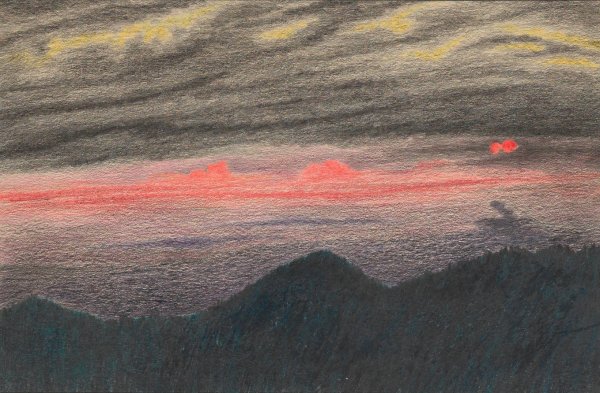 Main Product Photo of Herbstabend II  Painting by Karl Wiener