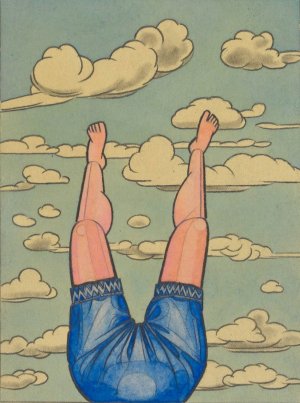 Himmelfahrt by Karl Wiener Oil Painting