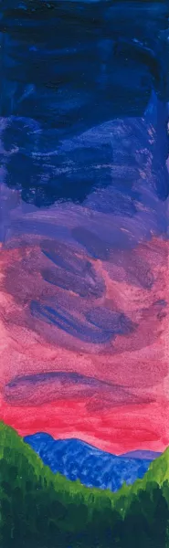 Komposition aus 'Pflaster und Wiese'XXII by Karl Wiener Komposition aus 'Pflaster und Wiese'XXII by Karl Wiener Oil Painting