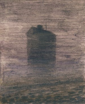 Komposition aus 'Pflaster und Wiese'XXIV by Karl Wiener Oil Painting