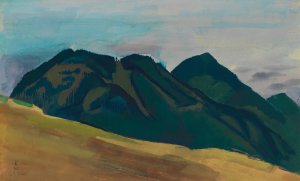 Landschaft in der Obersteiermark by Karl Wiener Oil Painting