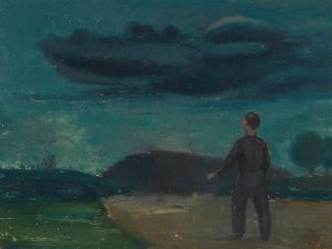 Mann und Weib by Karl Wiener Oil Painting