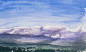 Naturstudie II Oil painting by Karl Wiener