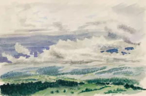 Naturstudie XL Oil painting by Karl Wiener