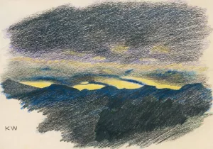 Naturstudie XLII by Karl Wiener Oil Painting