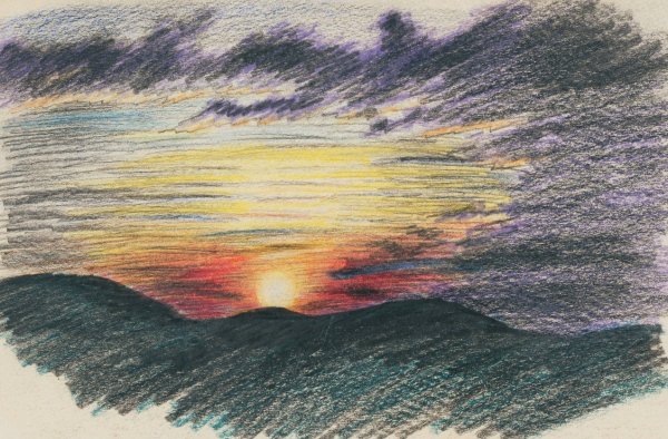 Naturstudie XLVII  by Karl Wiener - Hand-Painted Oil Painting Reproduction