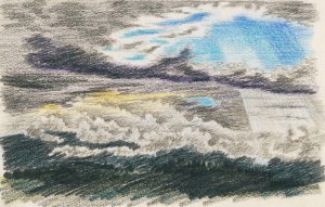 Naturstudie XV by Karl Wiener Oil Painting