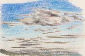 Naturstudie XVII by Karl Wiener Oil Painting