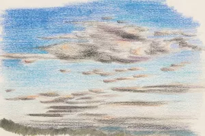 Naturstudie XVII Oil painting by Karl Wiener
