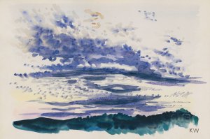 Naturstudie XXIX Oil painting by Karl Wiener