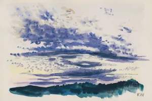 Naturstudie XXIX by Karl Wiener Oil Painting