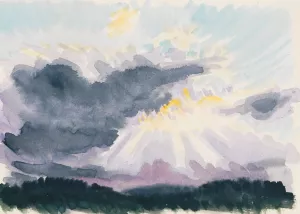 Naturstudie XXV Oil painting by Karl Wiener