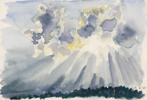 Naturstudie XXVI by Karl Wiener Oil Painting