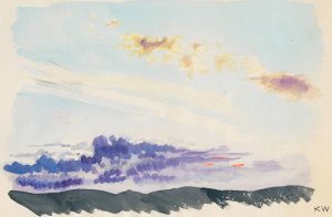 Naturstudie XXXV by Karl Wiener Oil Painting