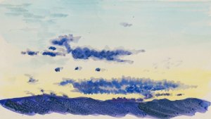 Naturstudie XXXVIII by Karl Wiener Oil Painting
