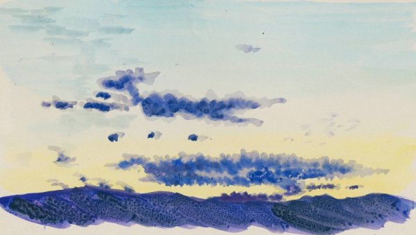 Naturstudie XXXVIII  by Karl Wiener - Hand-Painted Oil Painting Reproduction