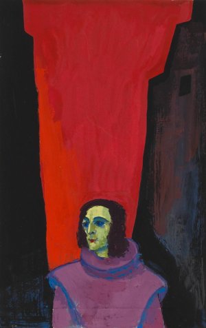Ohne Titel II by Karl Wiener Oil Painting