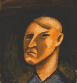 Ohne Titel III by Karl Wiener Oil Painting