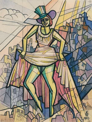 Ohne Titel by Karl Wiener Oil Painting