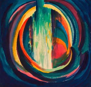 Ohne Titel by Karl Wiener Oil Painting