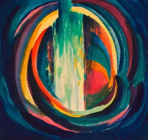 Ohne Titel Oil painting by Karl Wiener