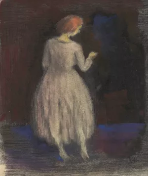 Ohne Titel by Karl Wiener Oil Painting