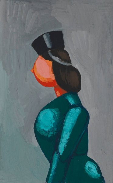 Ohne Titel  by Karl Wiener - Hand-Painted Oil Painting Reproduction