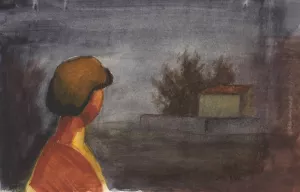 Ohne Titel by Karl Wiener Oil Painting
