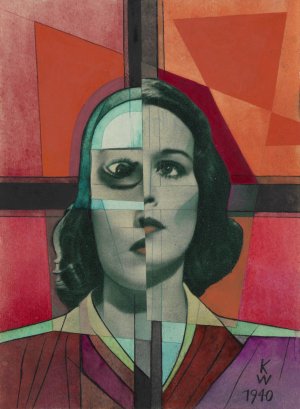 Ohne Titel by Karl Wiener Oil Painting