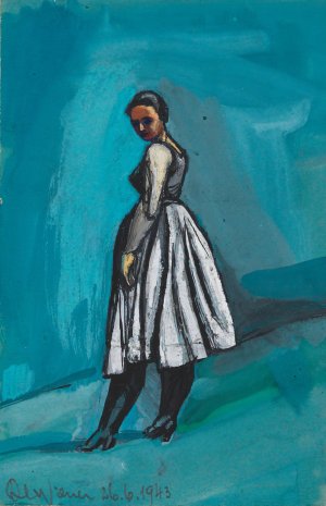 Ohne Titel by Karl Wiener Oil Painting