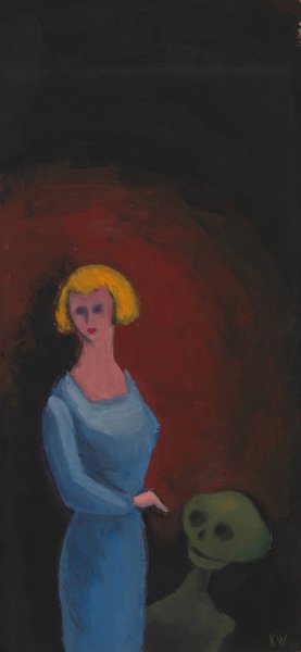 Ohne Titel by Karl Wiener Oil Painting
