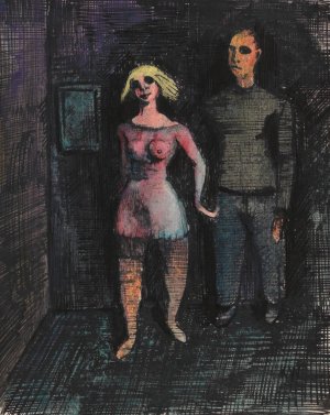 Ohne Titel by Karl Wiener Oil Painting