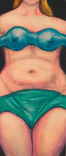 Ohne Titel Oil painting by Karl Wiener
