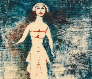 Ohne Titel Oil painting by Karl Wiener