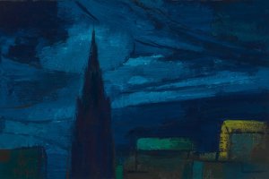 Ohne Titel by Karl Wiener Oil Painting