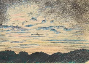 Ohne Titel Oil painting by Karl Wiener