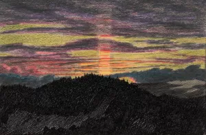 Ohne Titel Oil painting by Karl Wiener