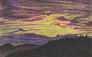 Ohne Titel Oil painting by Karl Wiener