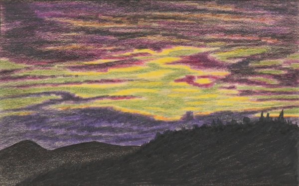 Ohne Titel  by Karl Wiener - Hand-Painted Oil Painting Reproduction