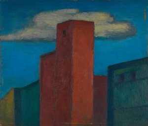Ohne Titel Oil painting by Karl Wiener