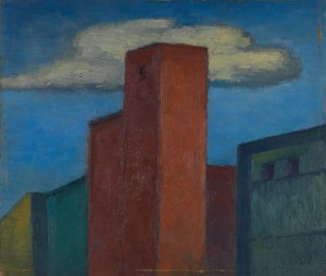 Ohne Titel by Karl Wiener Oil Painting
