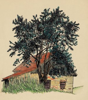 Ohne Titel by Karl Wiener Oil Painting