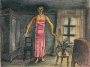 Ohne Titel V by Karl Wiener Oil Painting