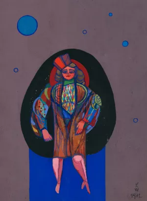 Ohne Titel VI Oil painting by Karl Wiener