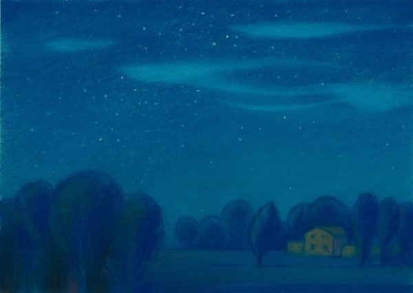 Ohne Titel VII  by Karl Wiener - Hand-Painted Oil Painting Reproduction