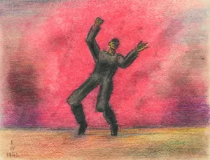 Ohne Titel VIII by Karl Wiener Oil Painting